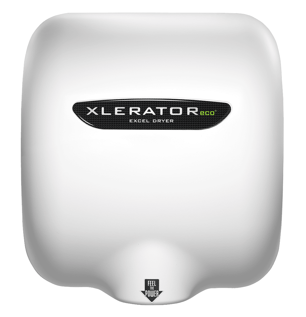 XLERATOReco Hand Dryer BW-ECO White Thermoset (BMC) Cover